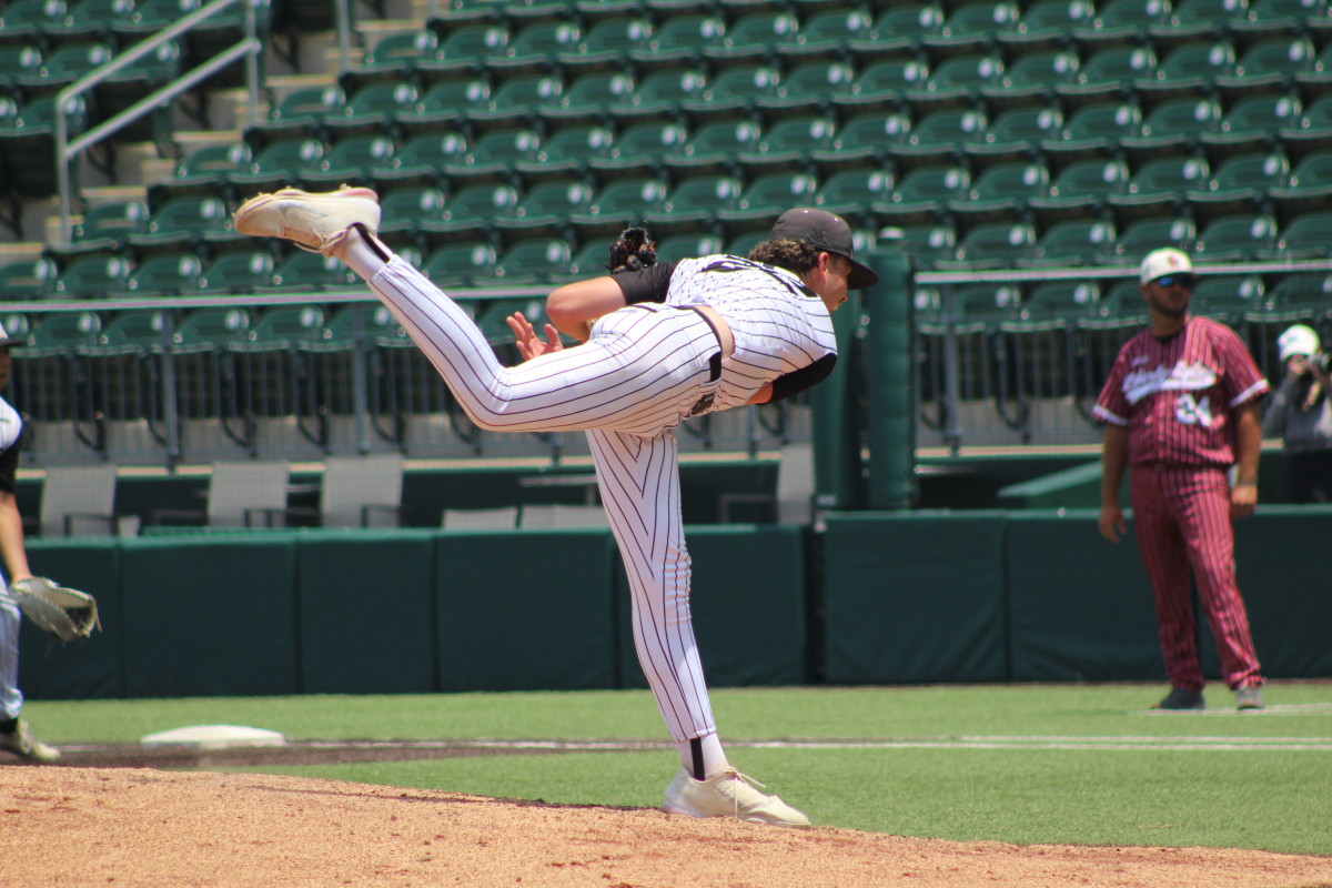 Texarkana Liberty-Eylau Canyon Randall 4A UIL state semifinals Texas baseball playoffs 060723 Andrew McCulloch 493
